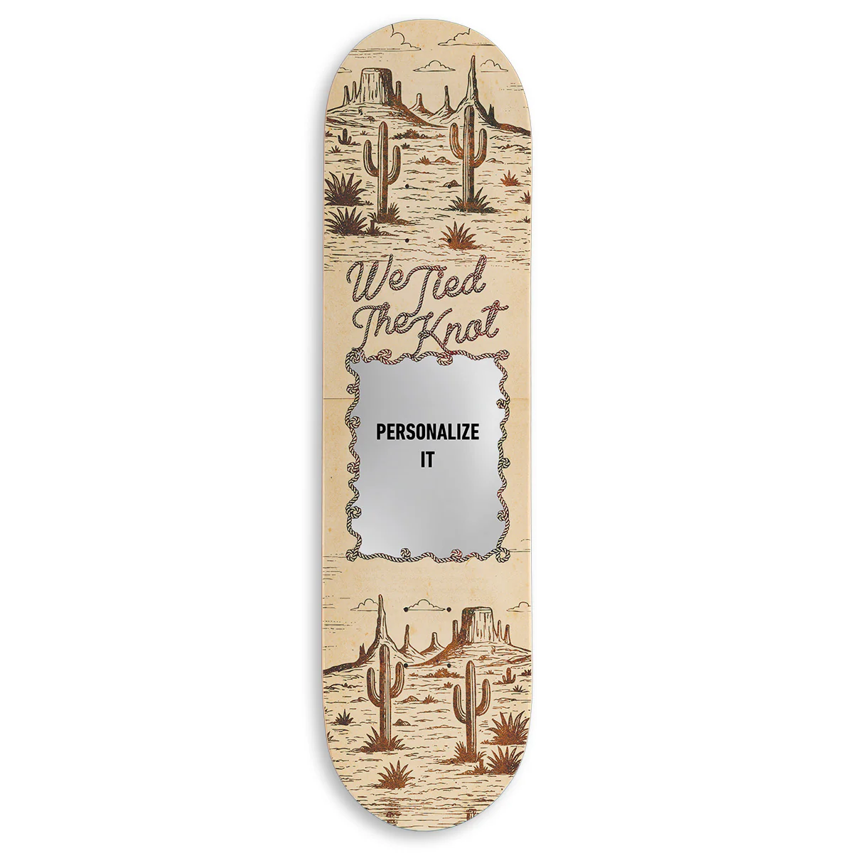 CCS Customs Together Skateboard Deck - We Tied The Knot - 8.125"