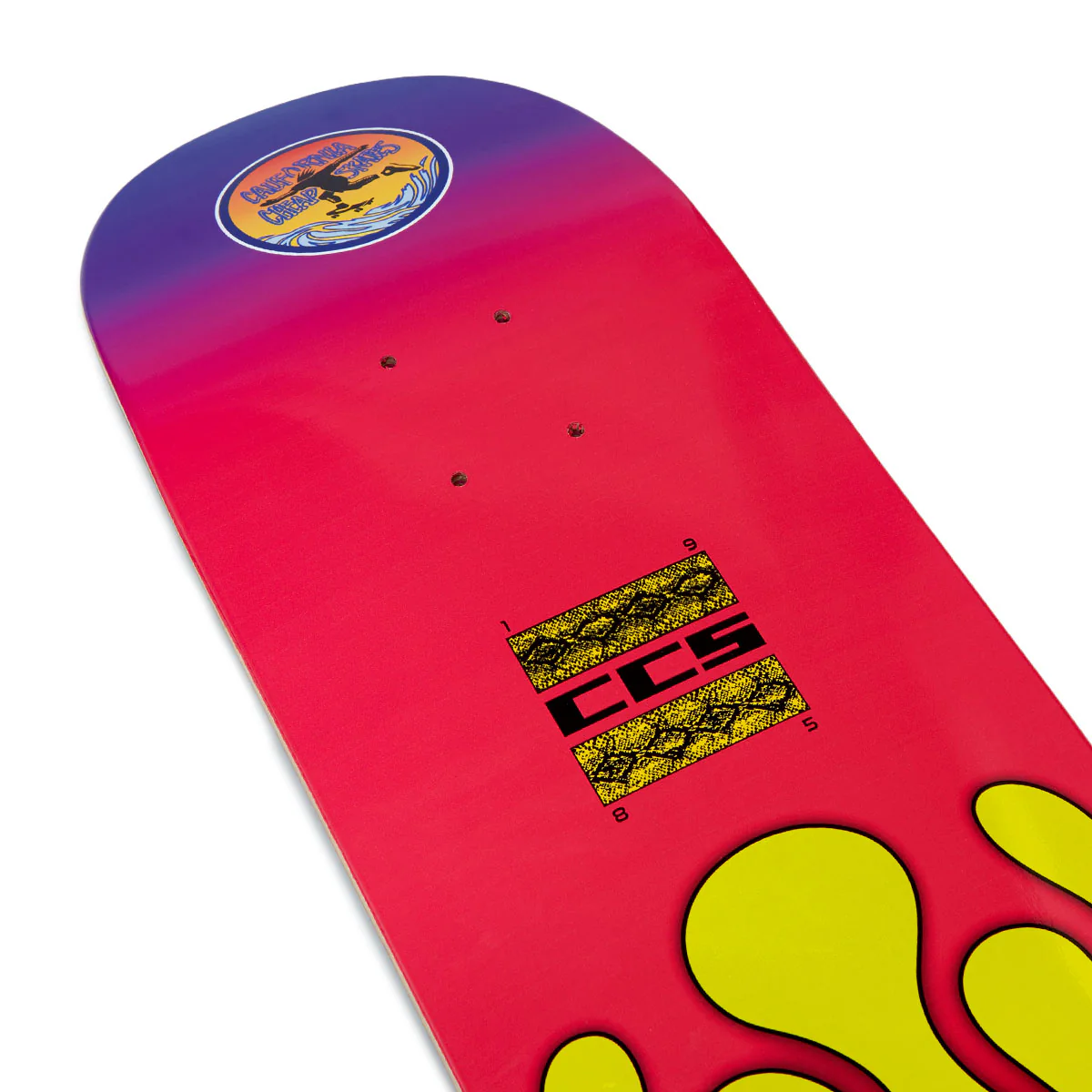 CCS Flame Surfer Skateboard Deck - Multi - Image 3