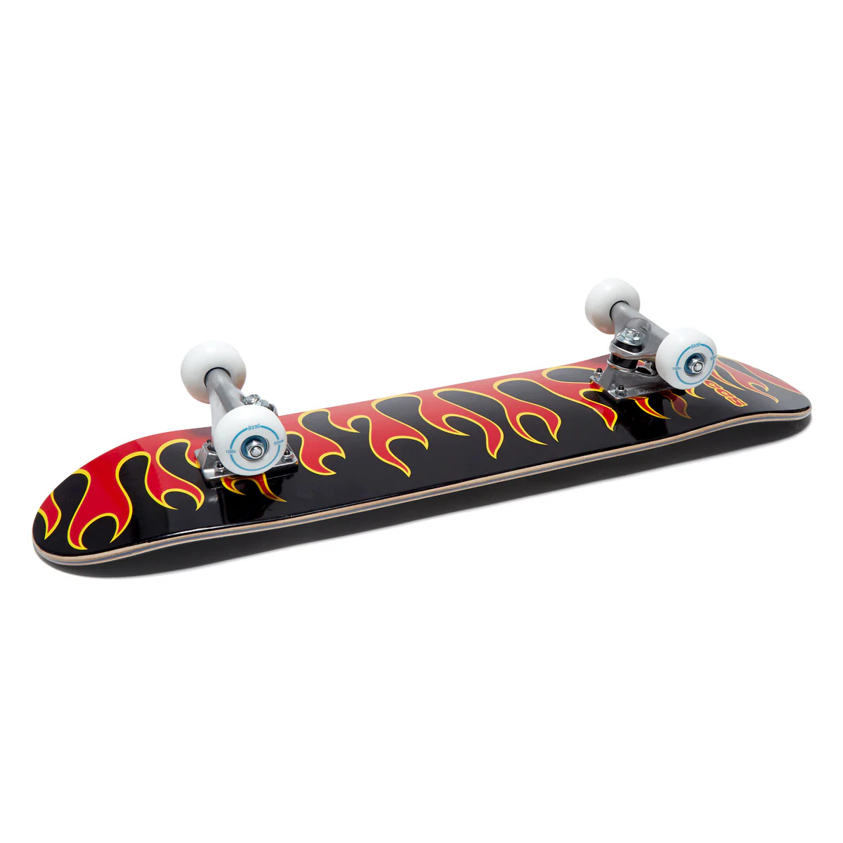 CCS Flames Mini Skateboard Complete - Black/Red - Image 5