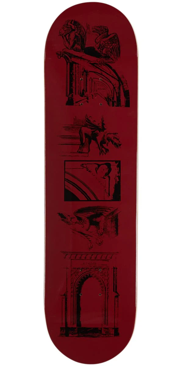 CCS Gargoyle Skateboard Deck - Red - 8.25"