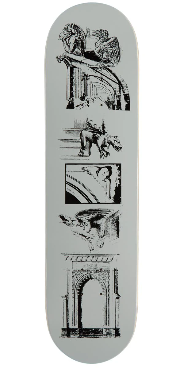 CCS Gargoyle Skateboard Deck - Silver