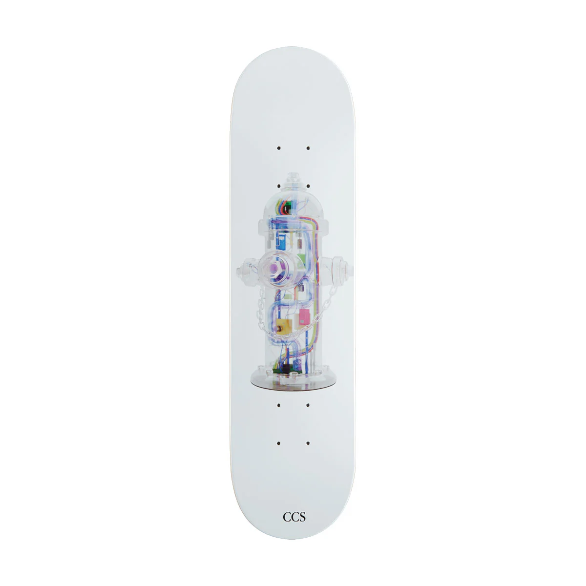 CCS Going Clear Hydrant Mini Skateboard Deck