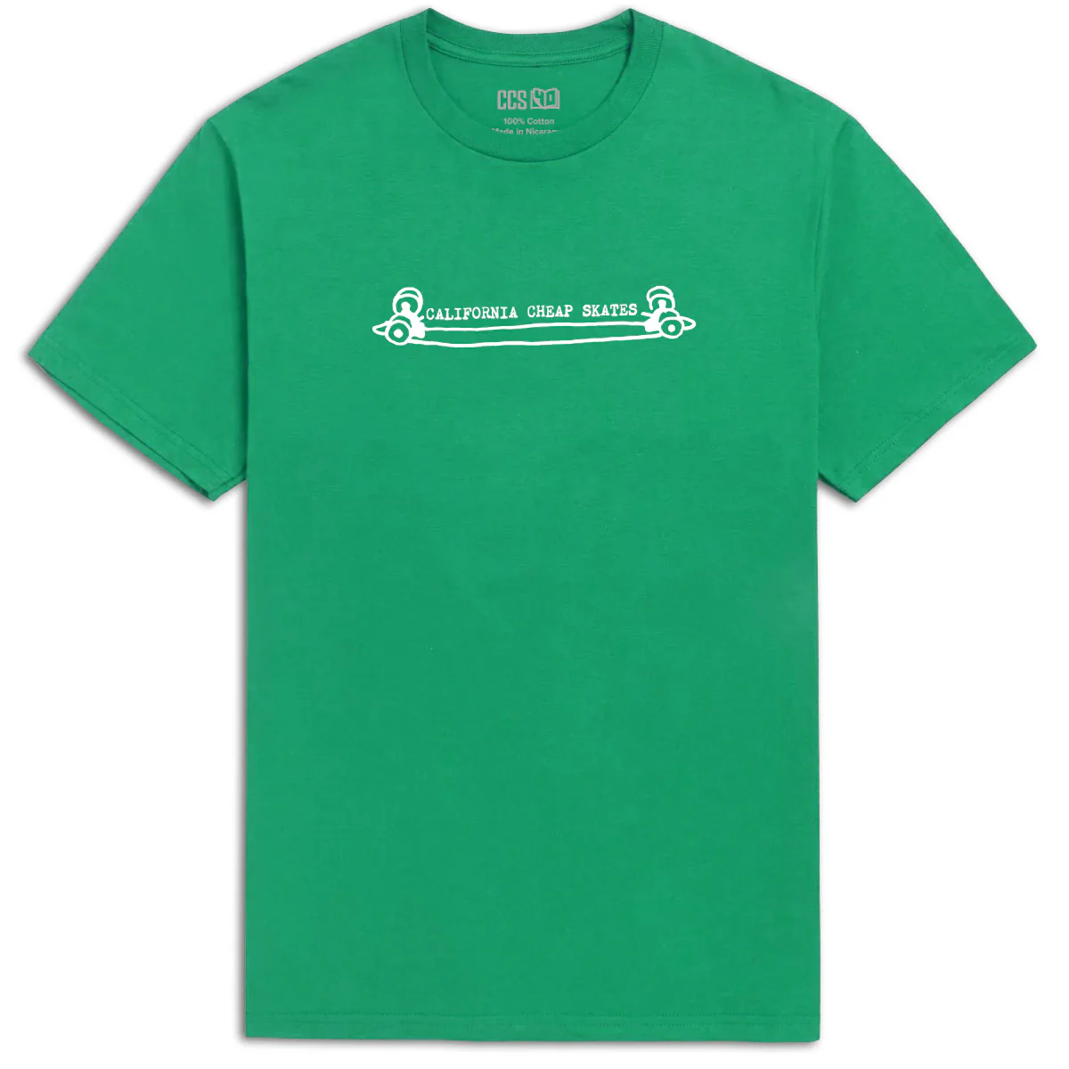 CCS Heritage Cheap Skates T-Shirt - Green - MD