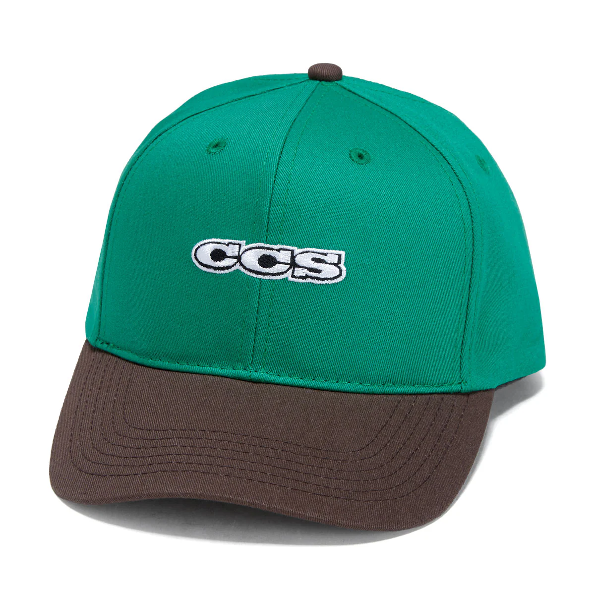 CCS Icon Snapback Hat - Green/Brown