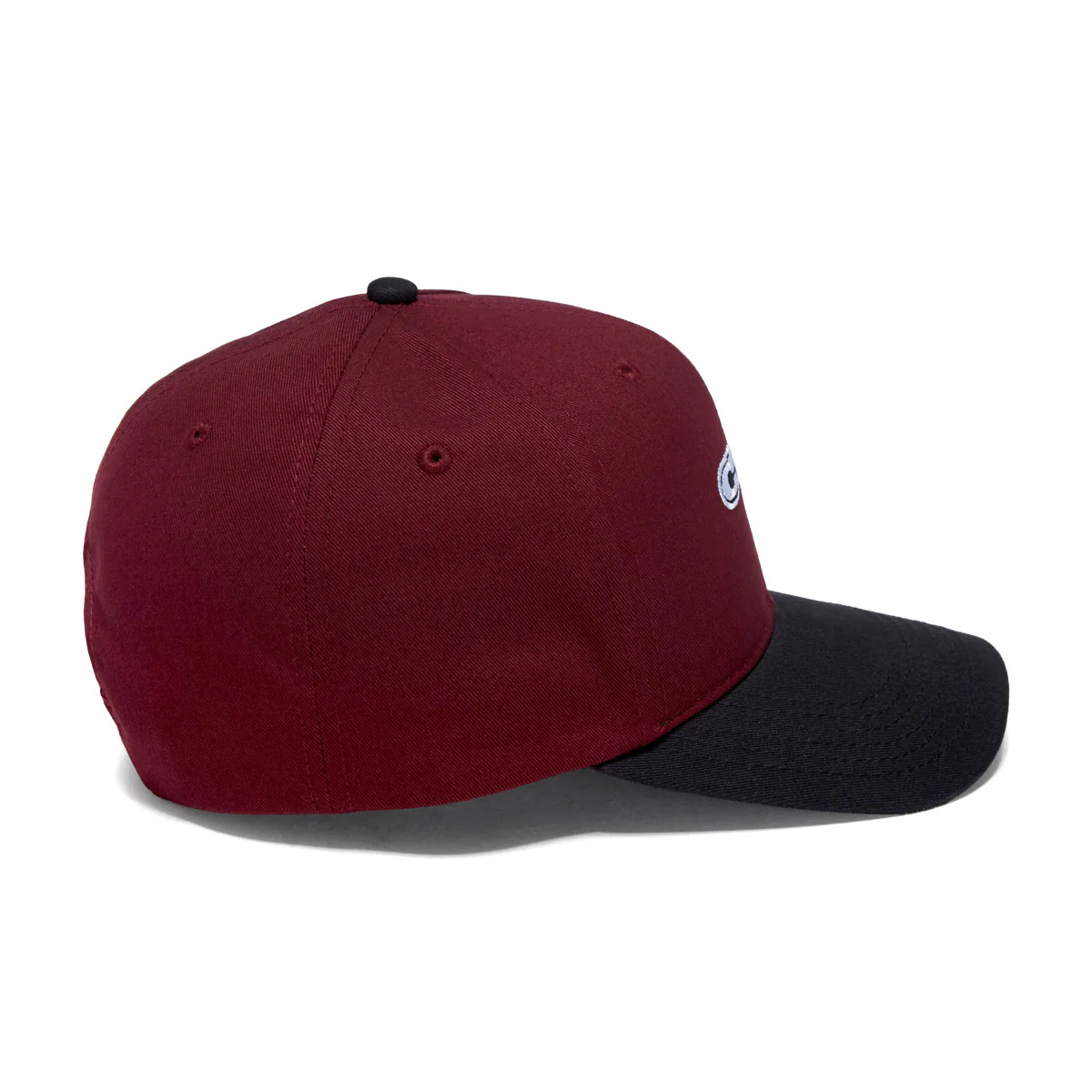 CCS Icon Snapback Hat - Maroon/Black - Image 3