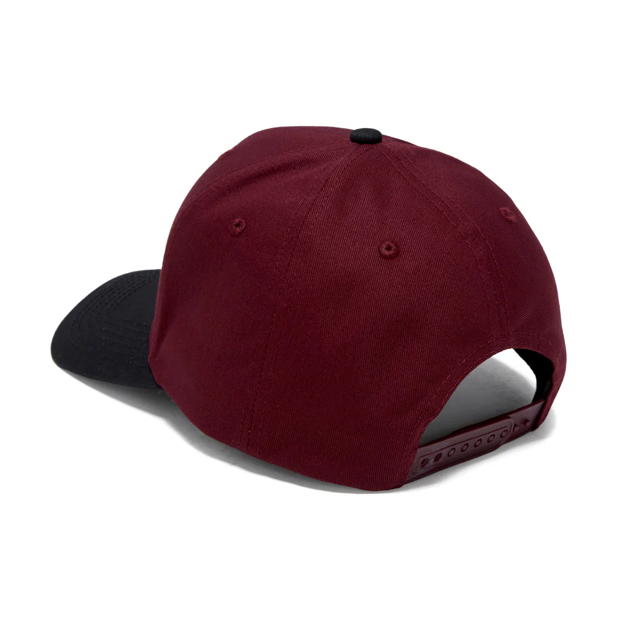 CCS Icon Snapback Hat - Maroon/Black - Image 5
