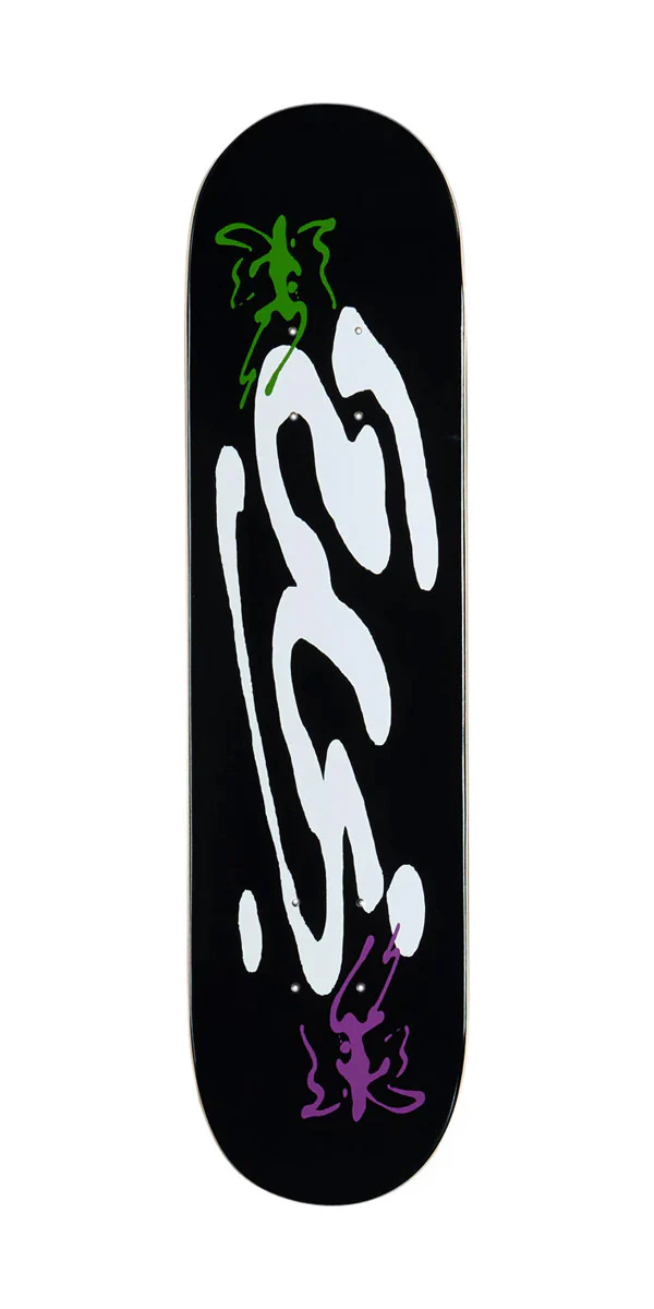 CCS Ink Blot Logo Mini Skateboard Deck - Black
