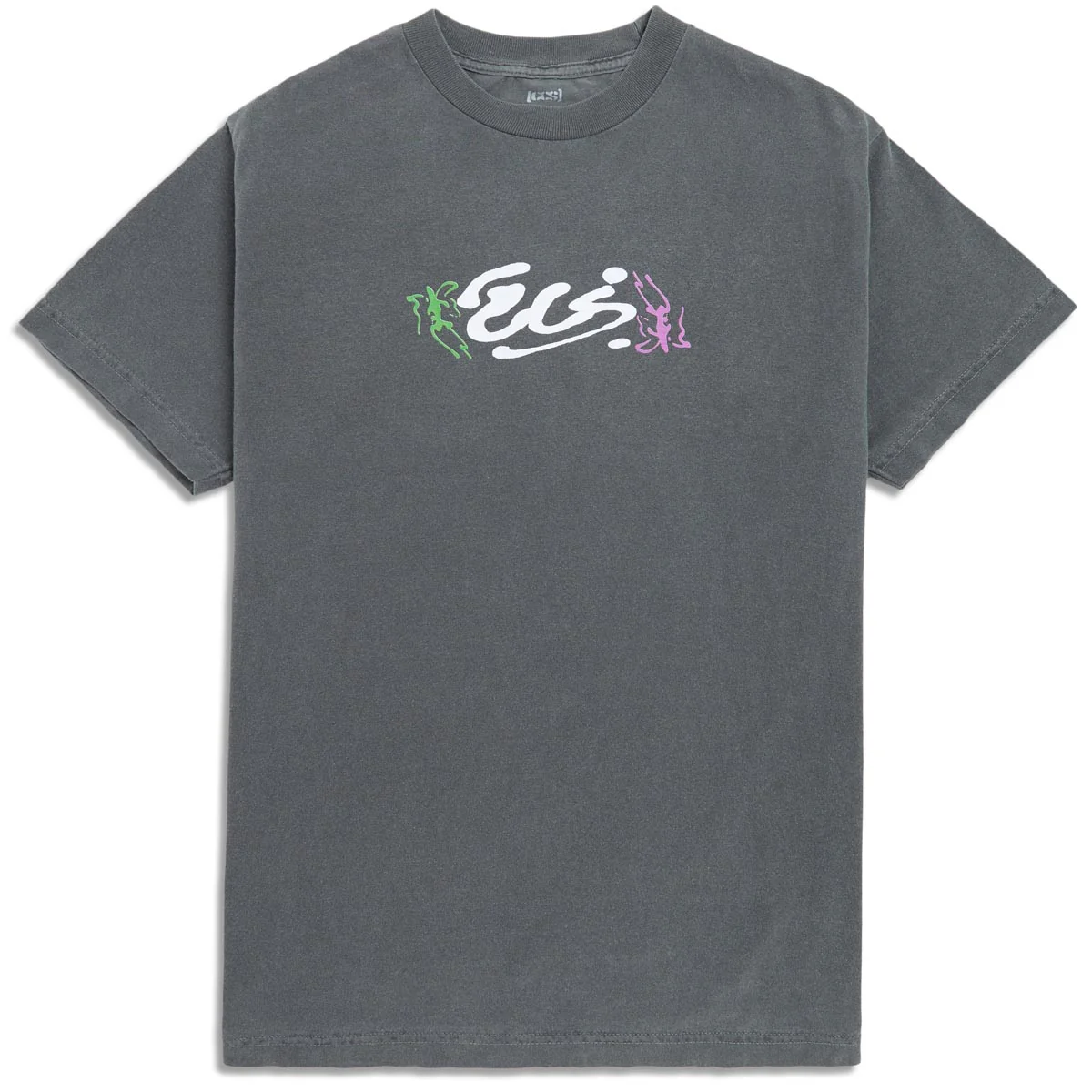 CCS Ink Blot Logo T-Shirt - Faded Black - LG