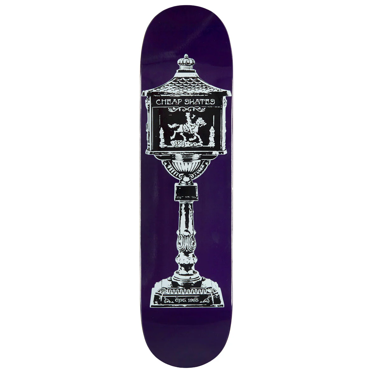 CCS Iron Mailbox Skateboard Deck - Blue - 7.50"