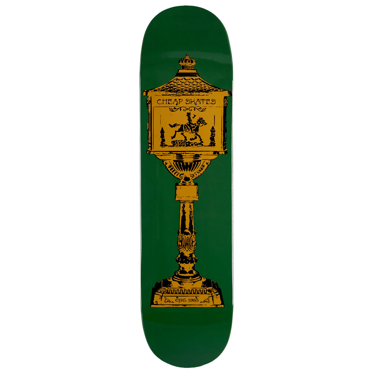 CCS Iron Mailbox Skateboard Deck - Green