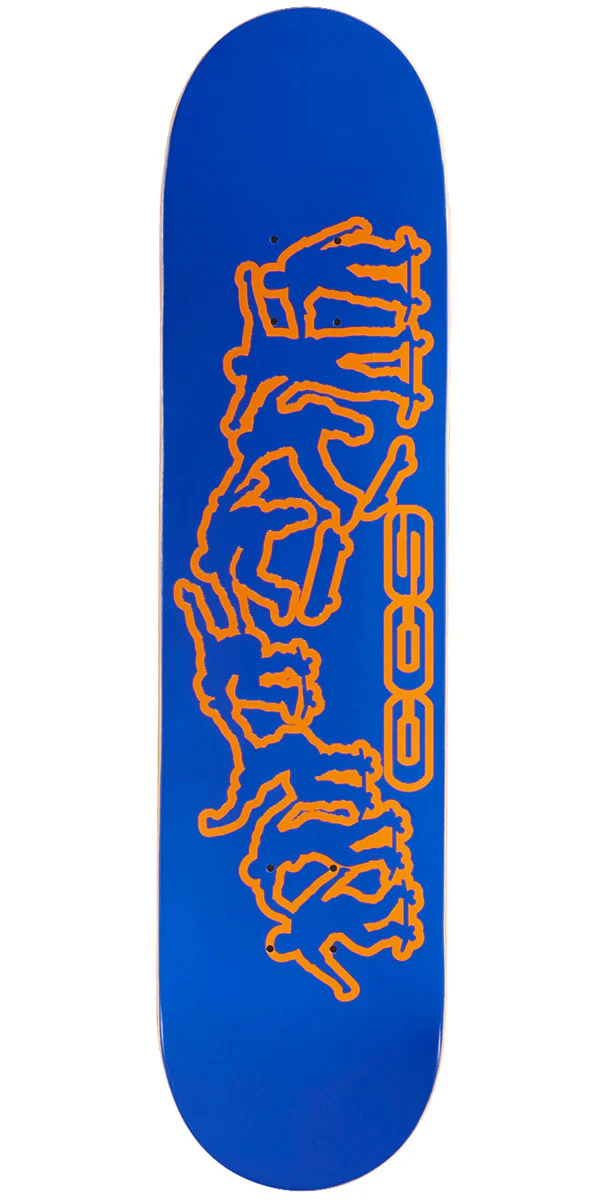 CCS Kickflip 2000 Skateboard Deck - Blue - 7.50"