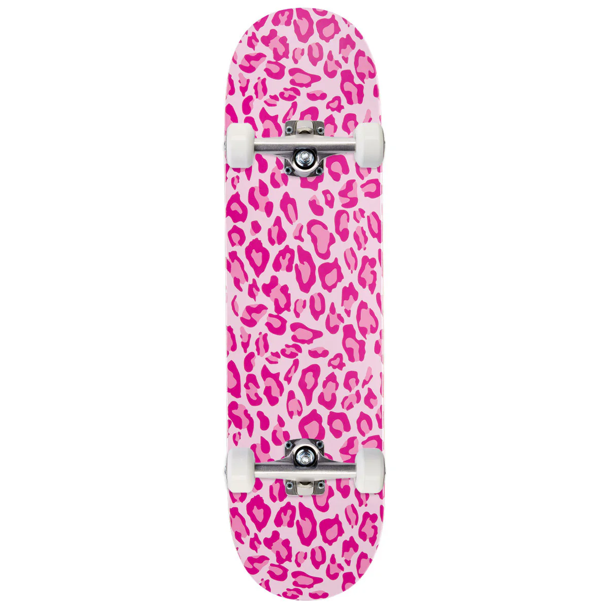 CCS Leopard Embossed Skateboard Complete - Pink