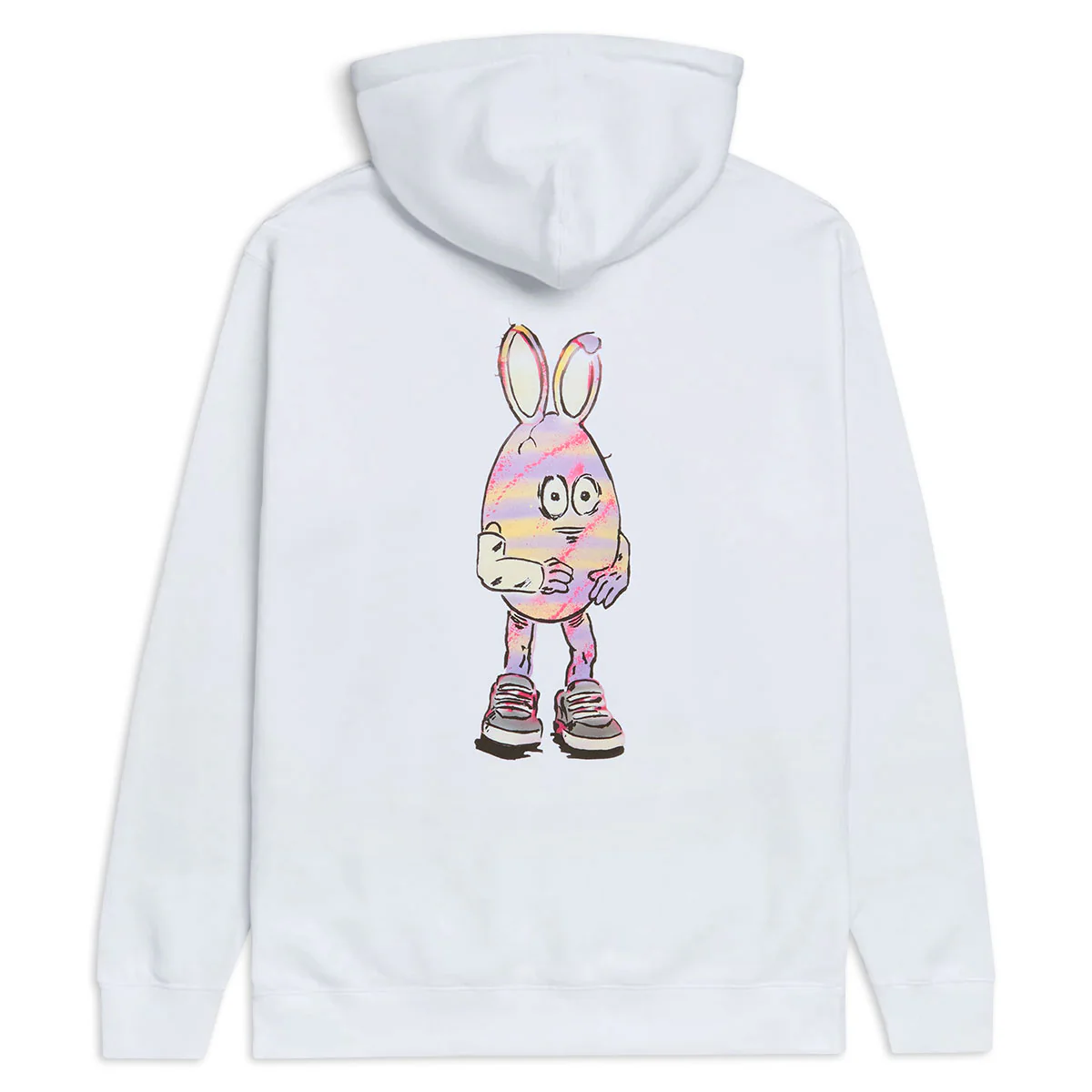 CCS Live x Heroin 420 Egg Hoodie - White - XL