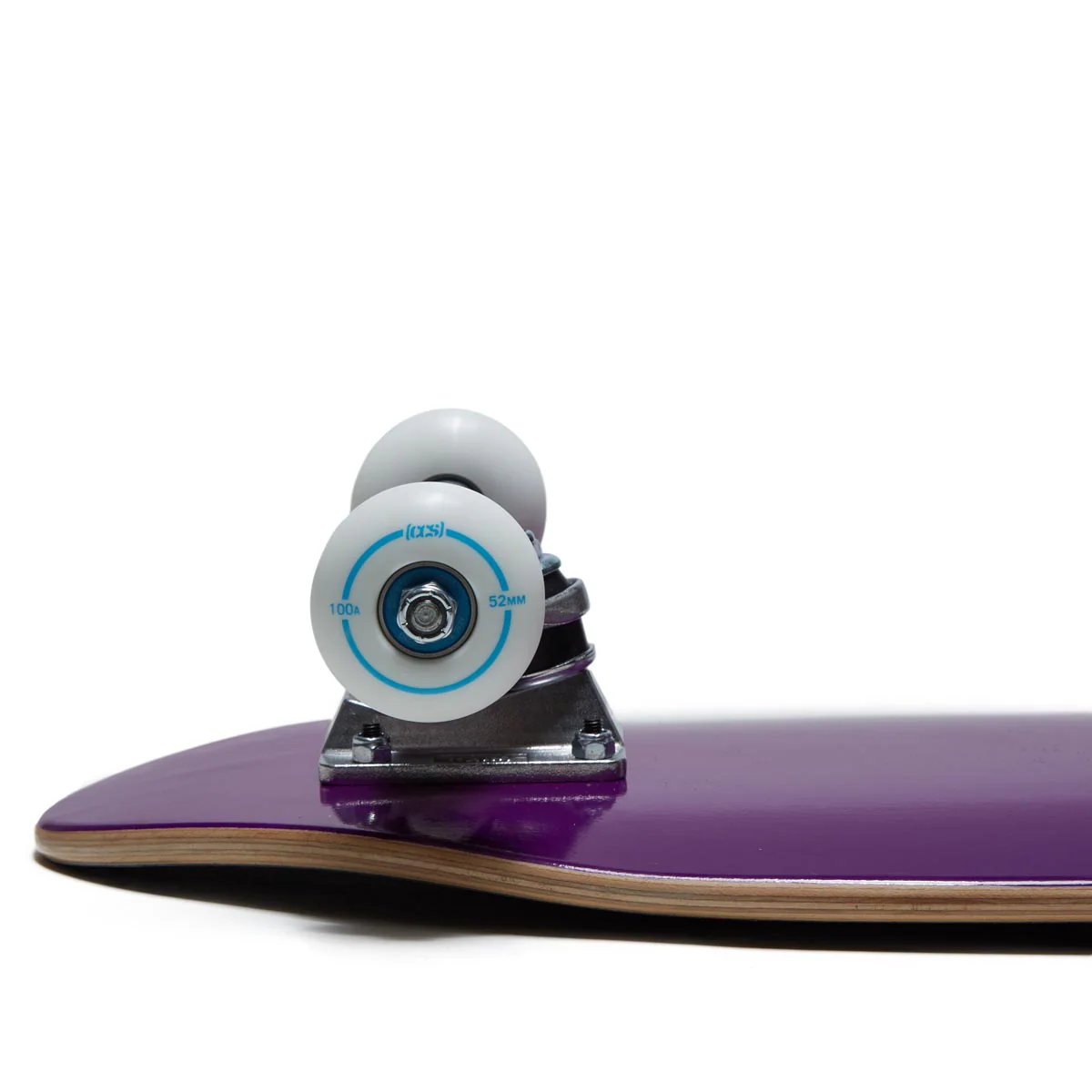 CCS Logo Cruiser Skateboard Complete - Purple - 8.00" - Image 6