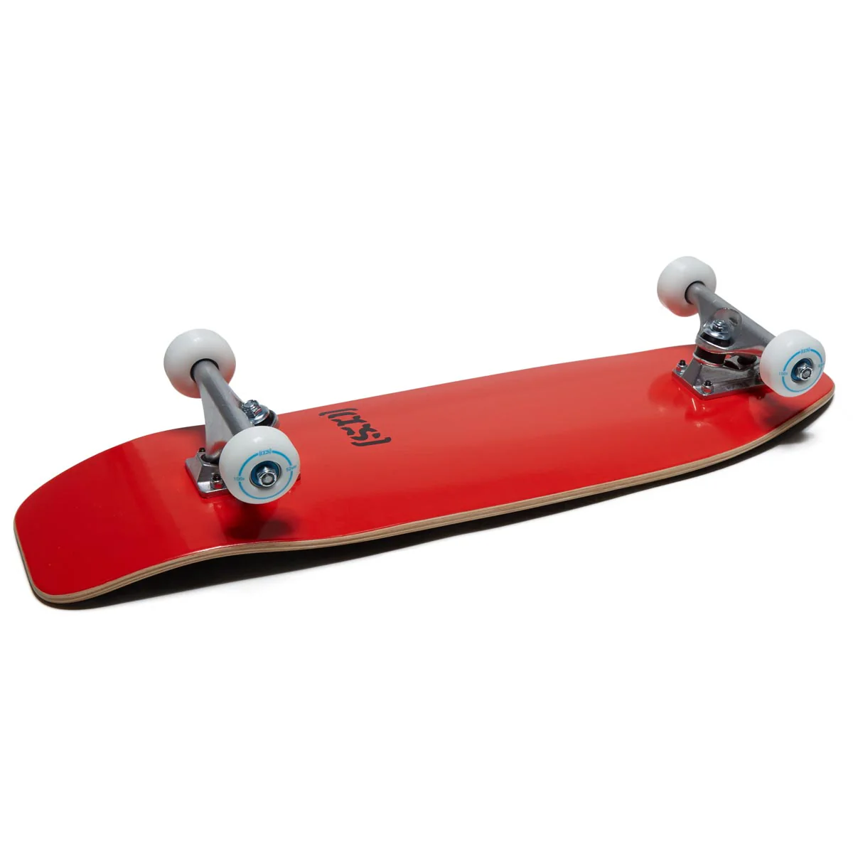 CCS Logo Cruiser Skateboard Complete - Red - 8.00" - Image 3