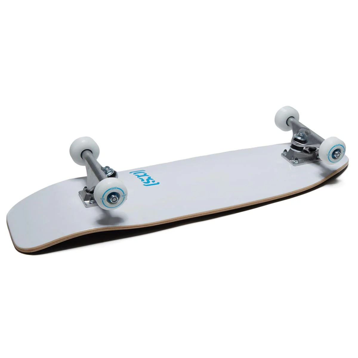 CCS Logo Cruiser Skateboard Complete - White - 8.00" - Image 3
