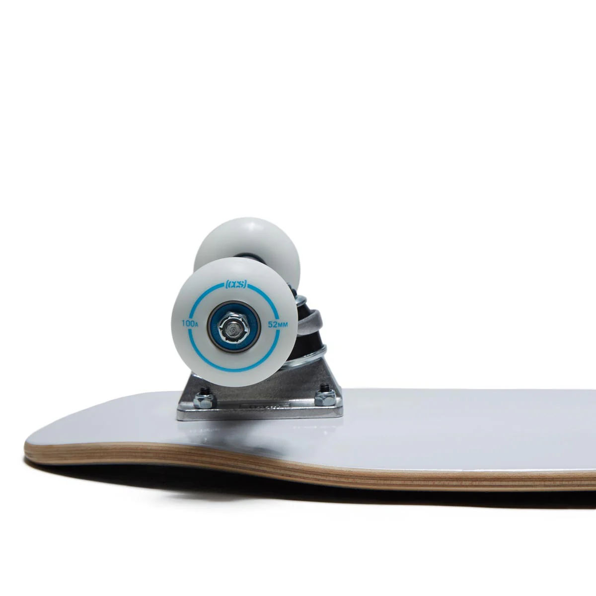 CCS Logo Cruiser Skateboard Complete - White - 8.00" - Image 4