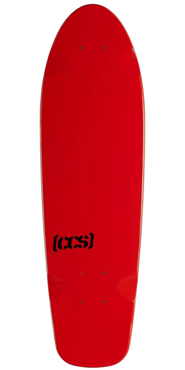 CCS Logo Cruiser Skateboard Deck - Red - 8.00"