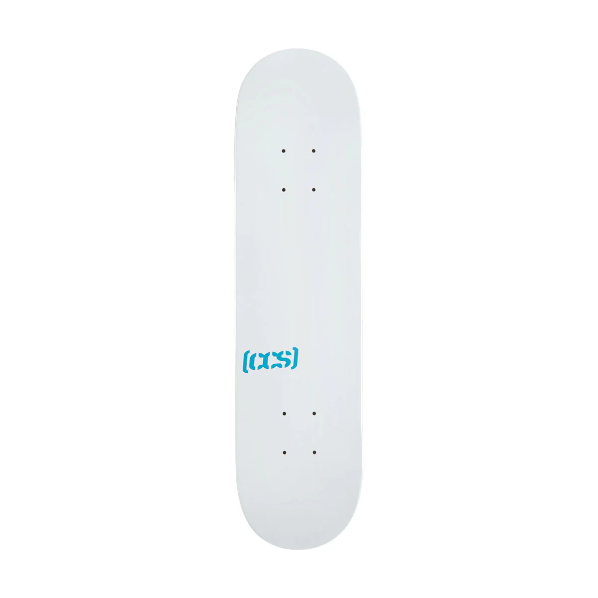 CCS Logo Mini Skateboard Deck - White