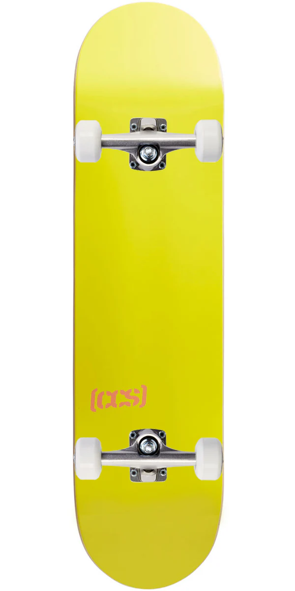 CCS Logo Skateboard Complete - Yellow - 7.50"