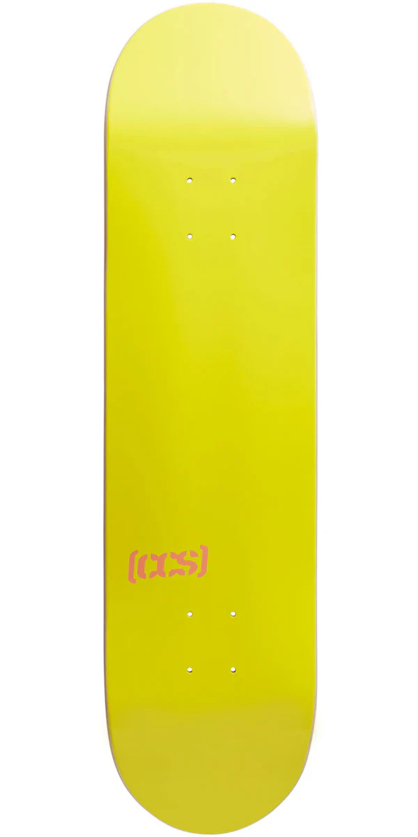 CCS Logo Skateboard Deck - Yellow