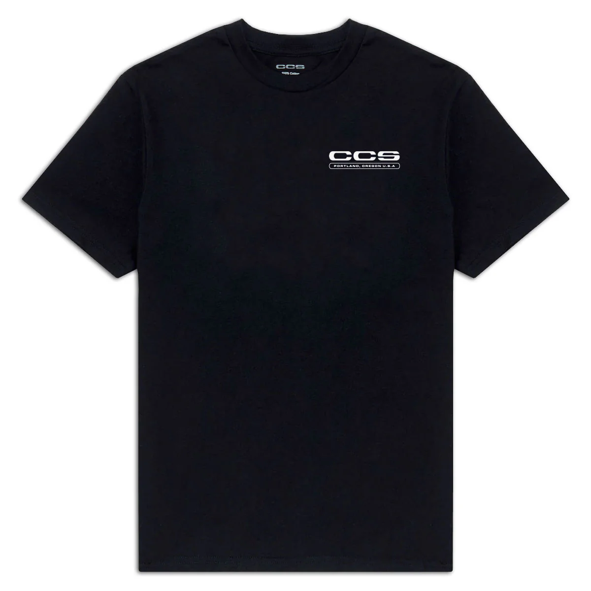 CCS Portland Shop T-Shirt - White/Blue - Image 2