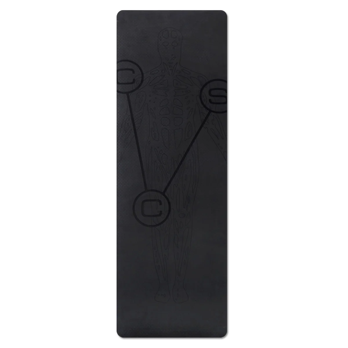 CCS Rehab PT Yoga Mat - Grey - 10mm