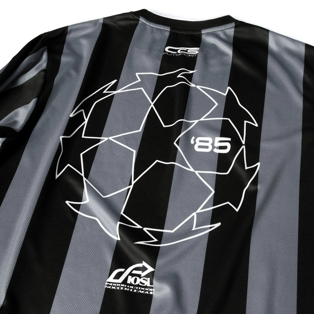 CCS Retro '85 Long Sleeve Soccer Jersey - Black Stripe - Image 4