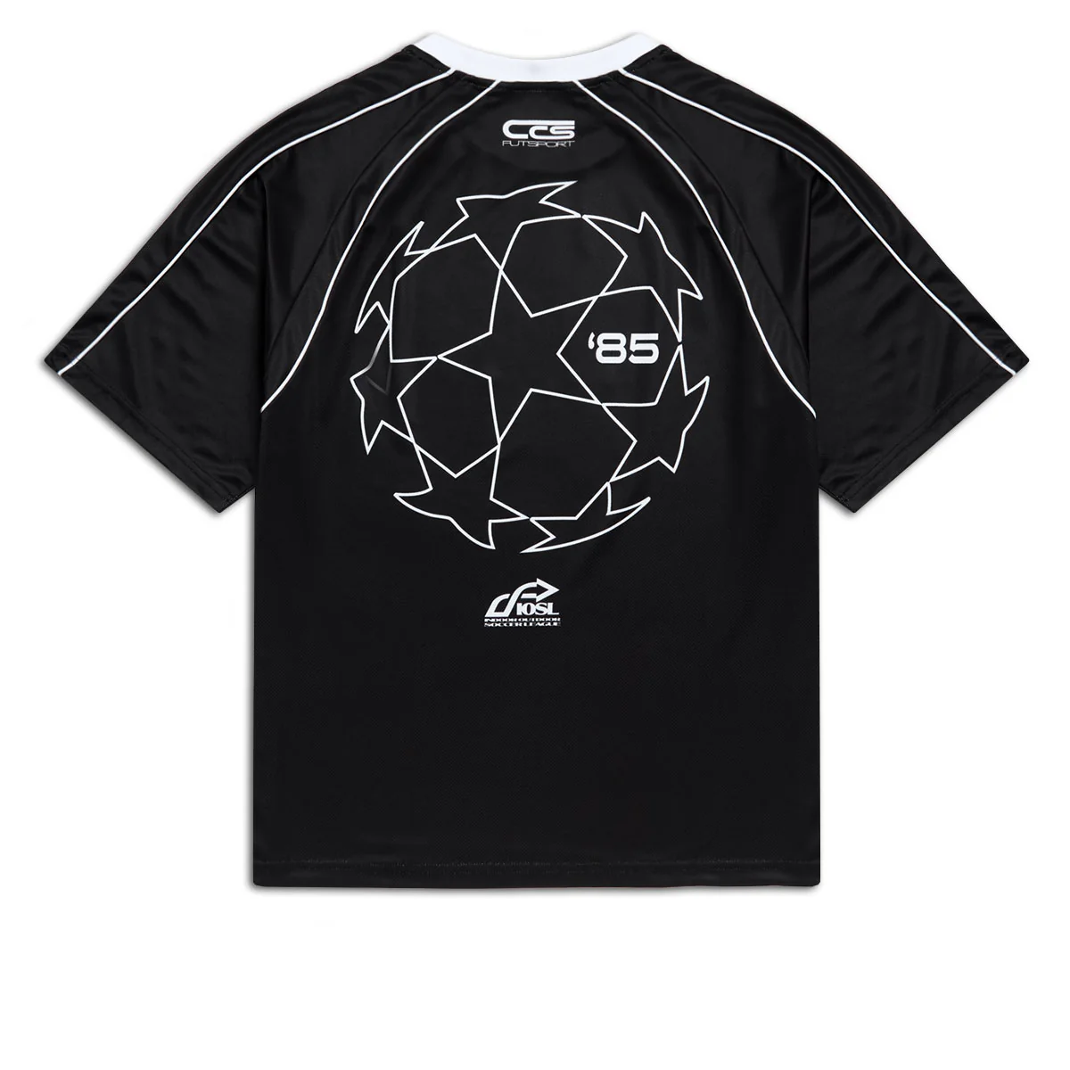 CCS Retro '85 Soccer Jersey - Black - Image 2