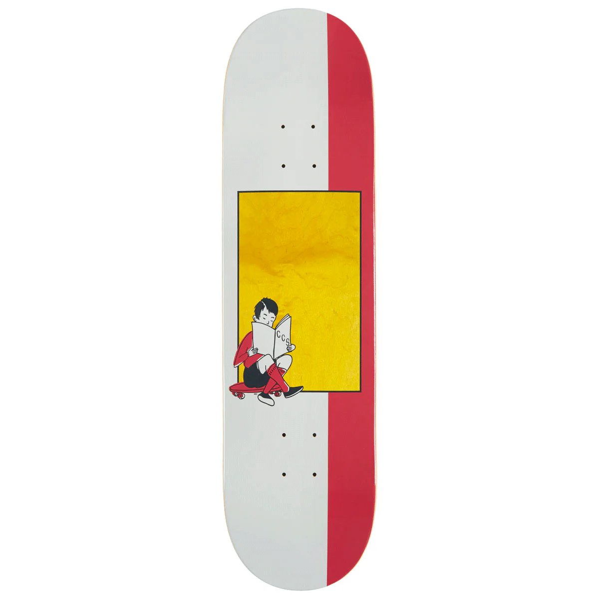 CCS Retro Catalogue Kid Skateboard Deck - Red