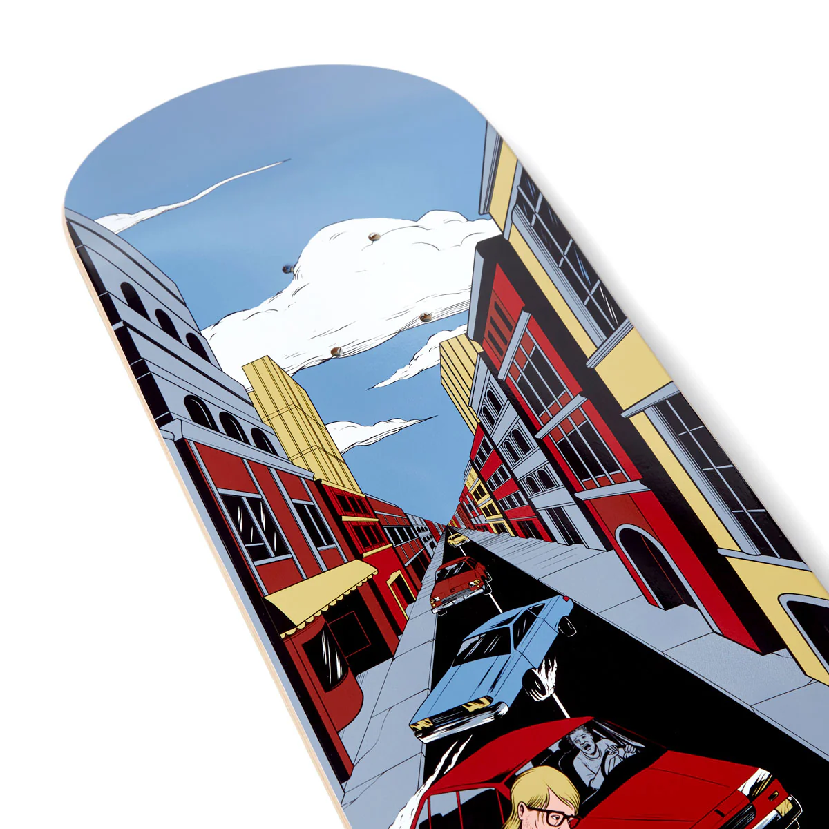 CCS Screen Time Heads Down Skateboard Deck - Image 4
