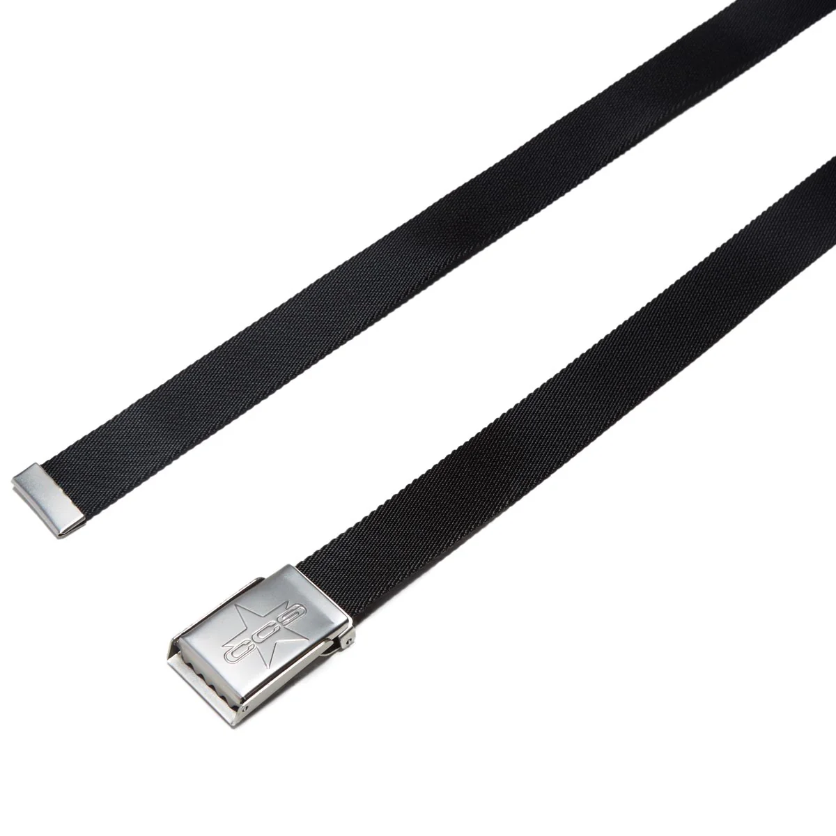CCS Silver 97 Star Web Belt - Black - Image 2