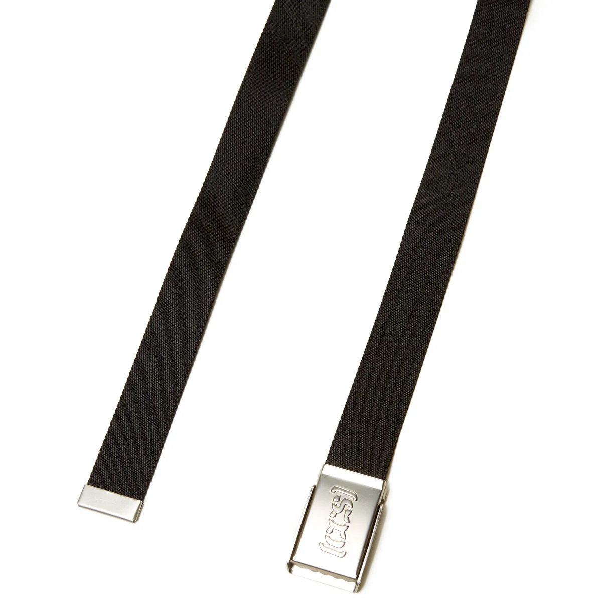 CCS Silver Logo Buckle Belt - Black - Image 2