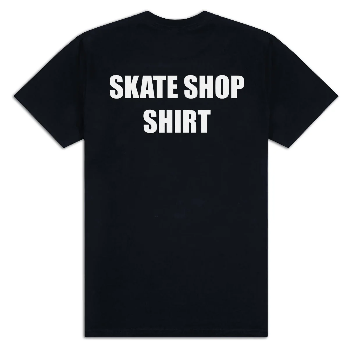 CCS Skate Shop T-Shirt - Black/White