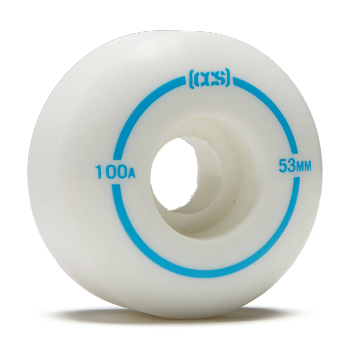 CCS Skateboard Wheels - White - 53mm