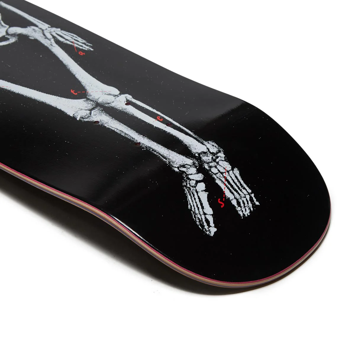 CCS Skeleton Shp1 Shaped Skateboard Complete - Black - Image 4