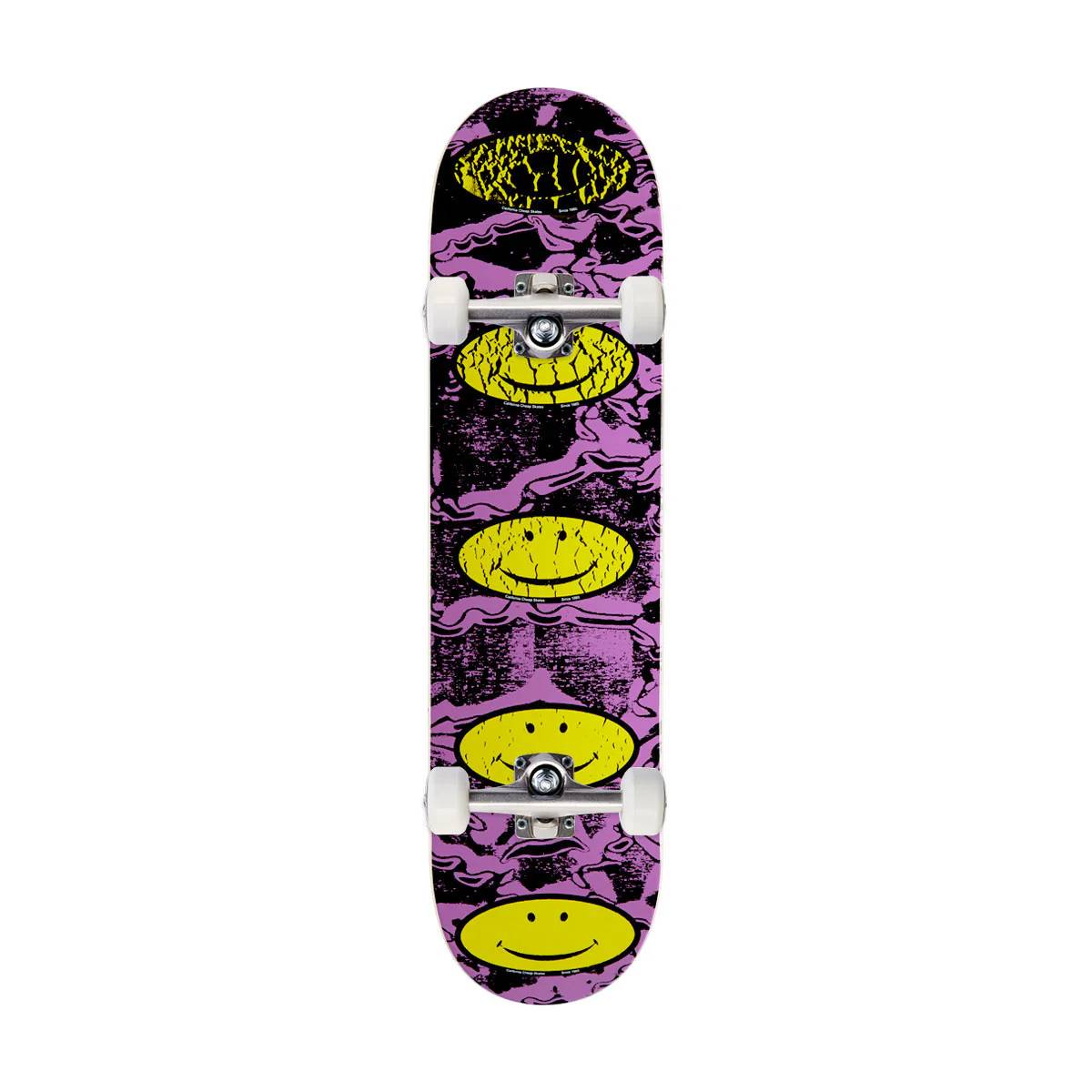 CCS Smile Decay Mini Skateboard Complete - Purple
