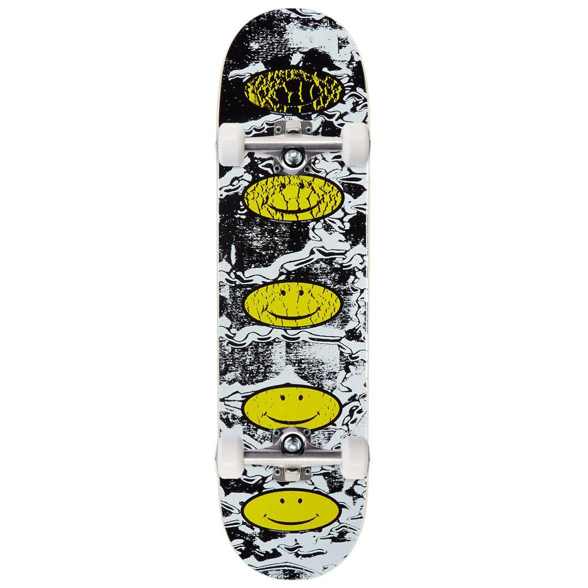 CCS Smile Decay Skateboard Complete - Black - 8.25"