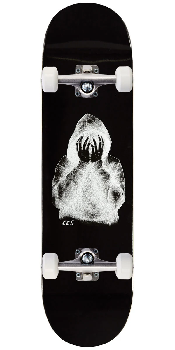 CCS Smile on The Surface Skateboard Complete - Black - 8.25"