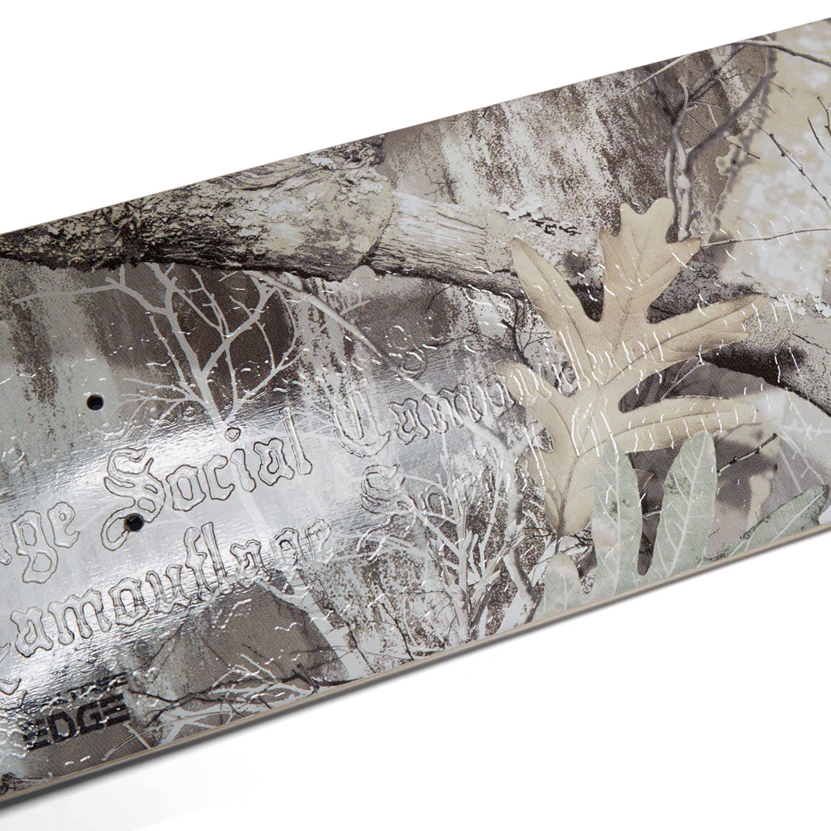 CCS Social Camouflage Embossed Mini Skateboard Deck - Realtree Edge - Image 3