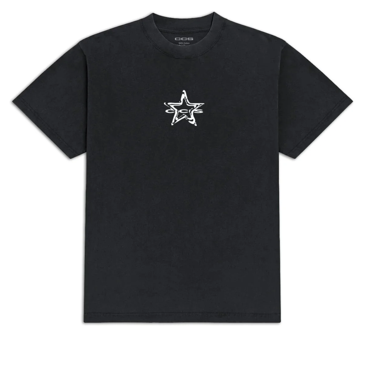 CCS Spiked Star T-Shirt - Vintage Black - SM