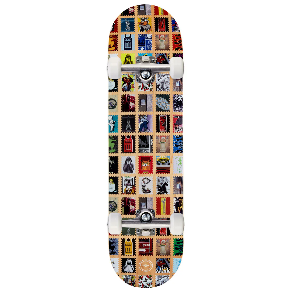 CCS Stamp Archive Skateboard Complete - Multi - 7.50"