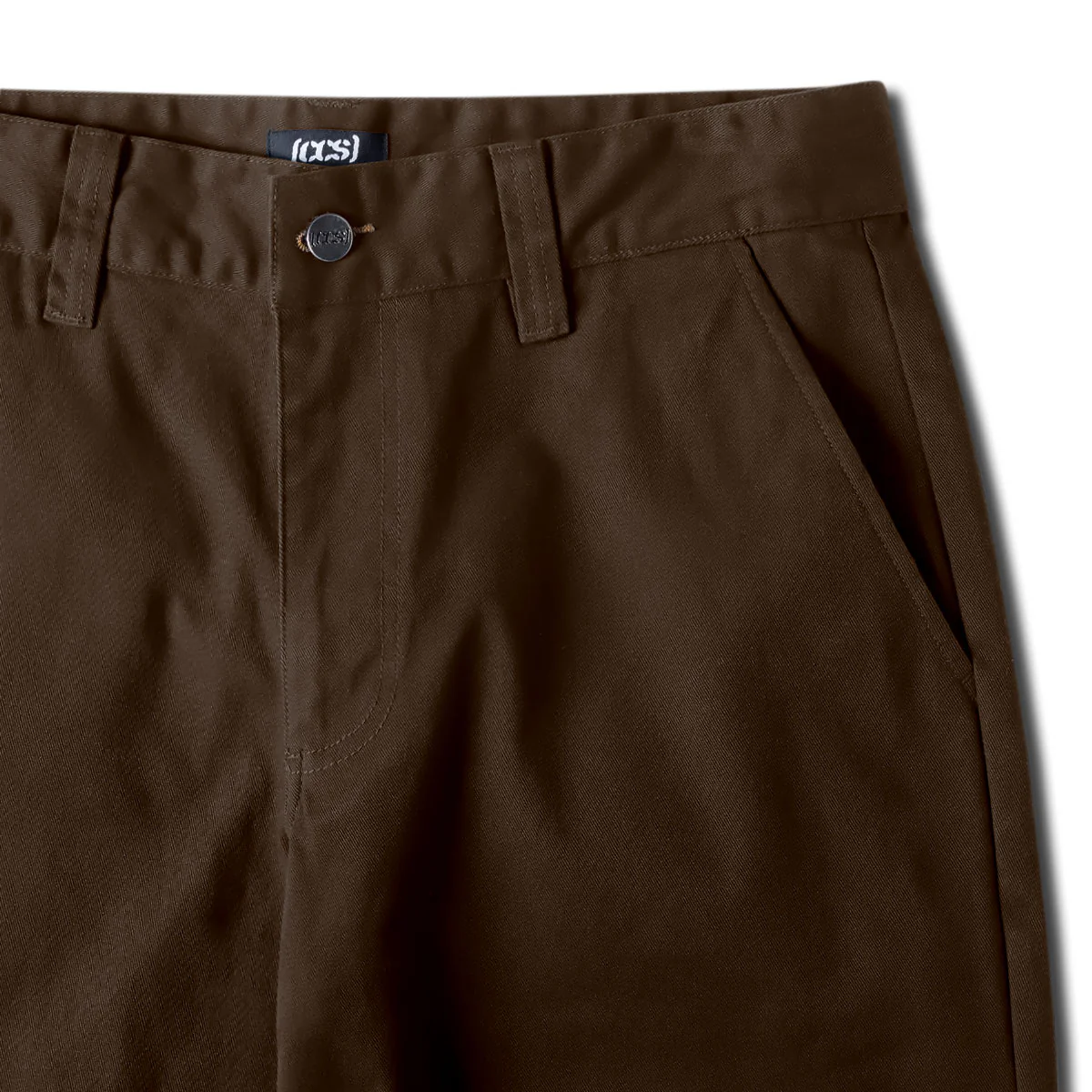 CCS Relaxed Stretch Chino Pants - Brown - Image 7