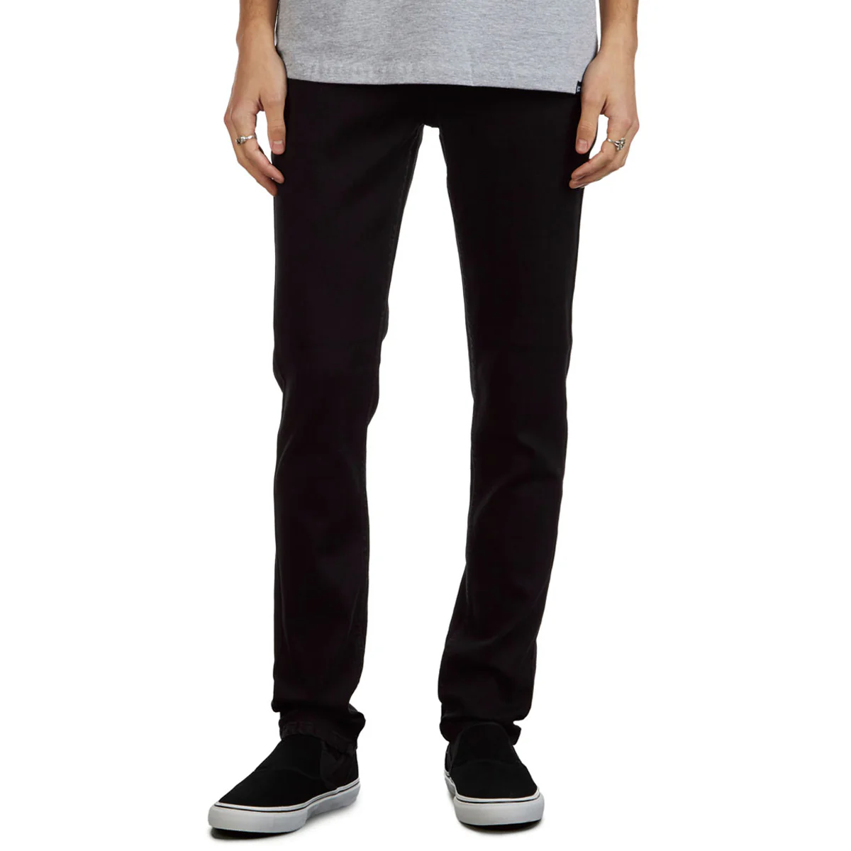 CCS Skinny Stretch Denim Jeans - 12oz Black