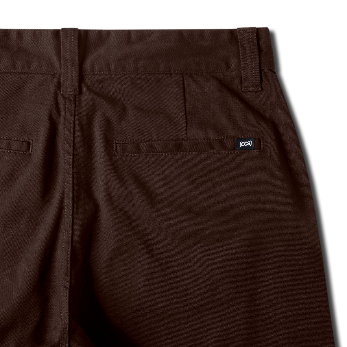 CCS Slim Stretch Chino Pants - Brown - Image 7