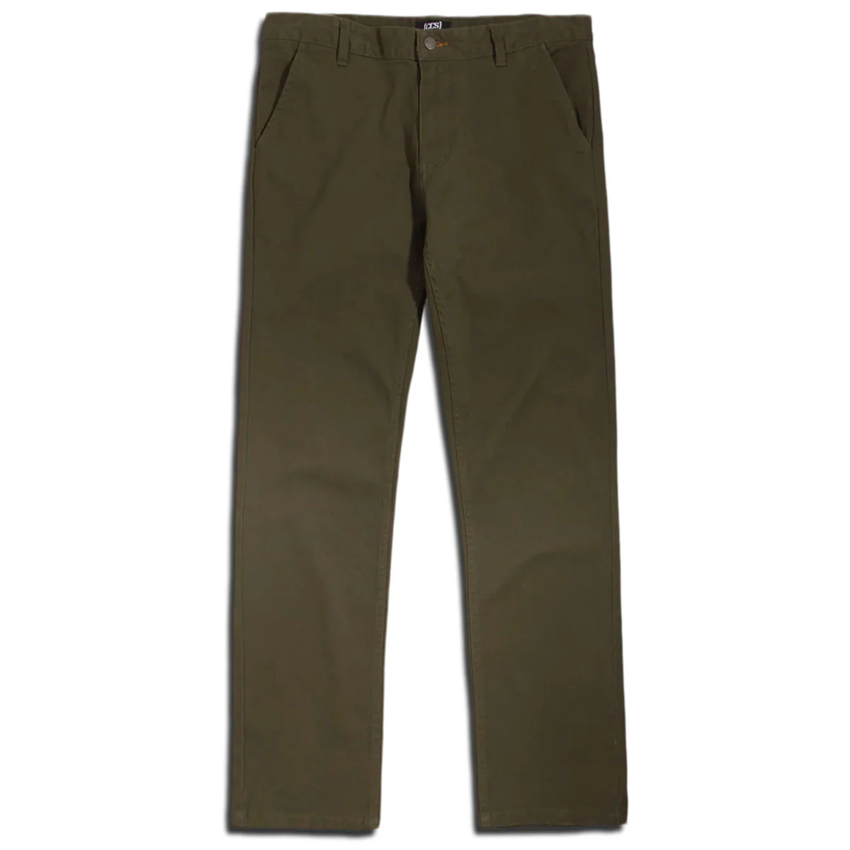 CCS Straight Stretch Chino Pants - Olive - Image 2