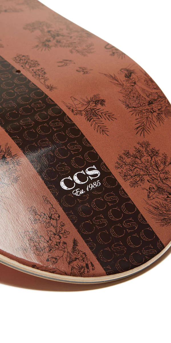 CCS Toile Skateboard Complete - Brown Root - Image 3