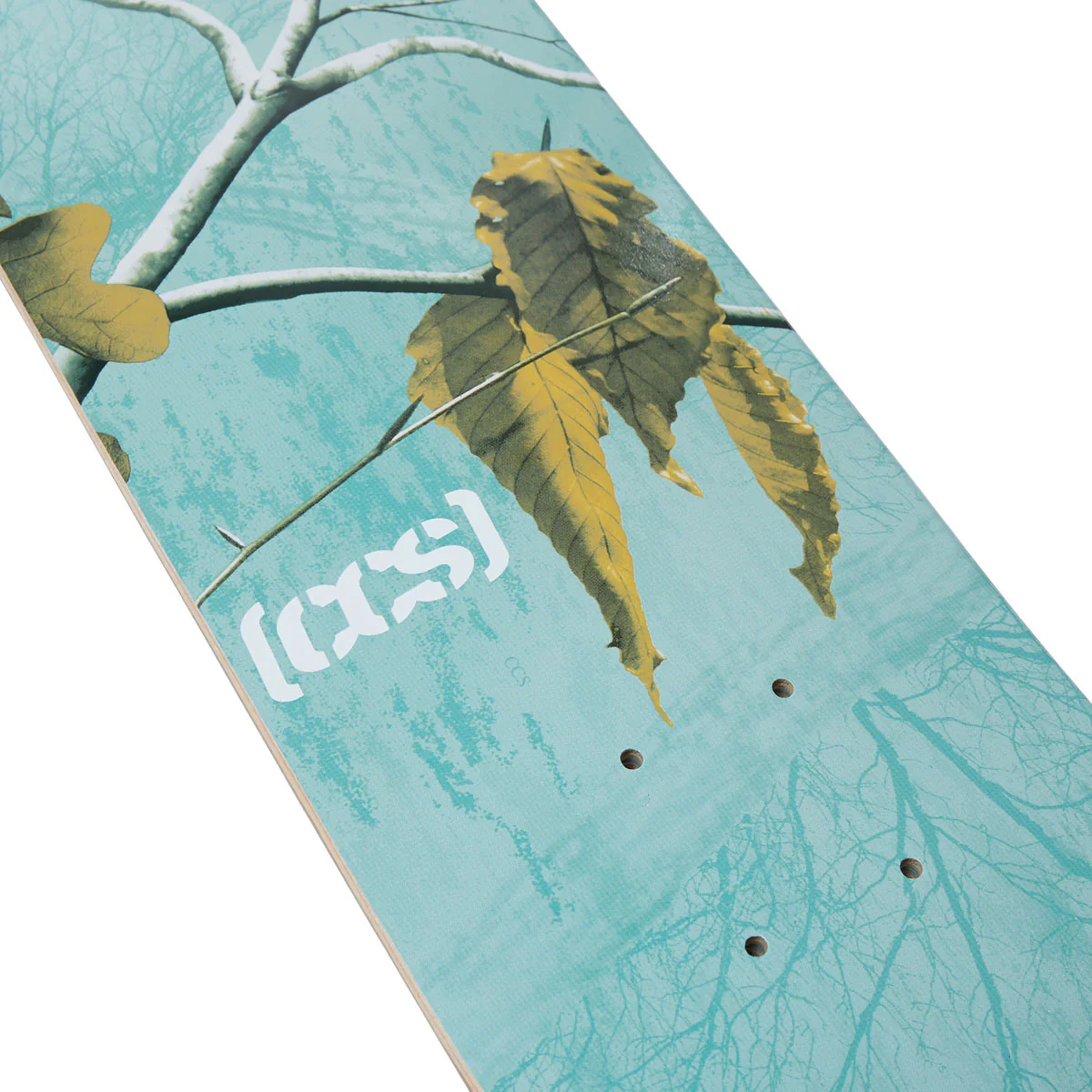 CCS x Realtree Logo Mini Skateboard Complete - Sea Glass - Image 5