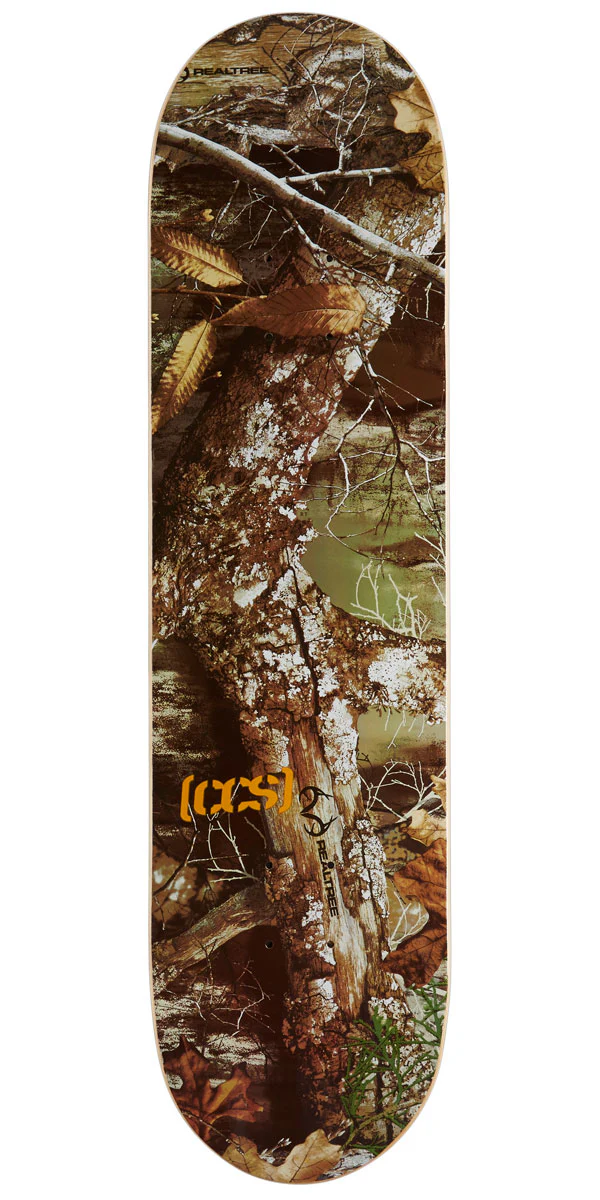 CCS x Realtree Logo Skateboard Deck - Edge - 8.25"