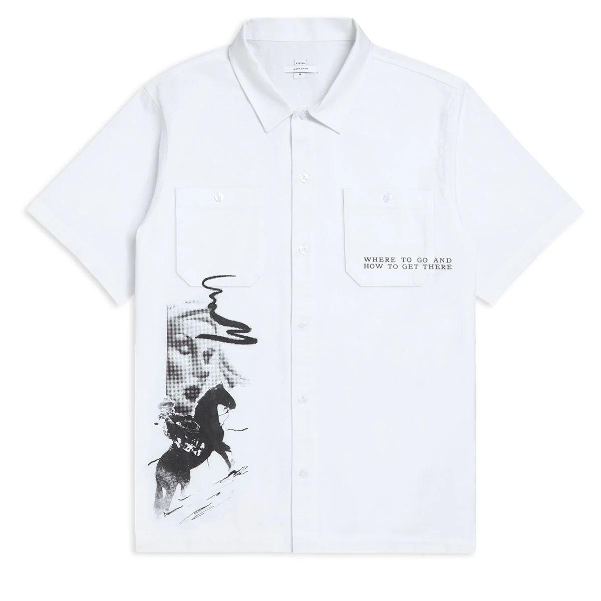 CCS x Zanereti Where to Go Shirt - White